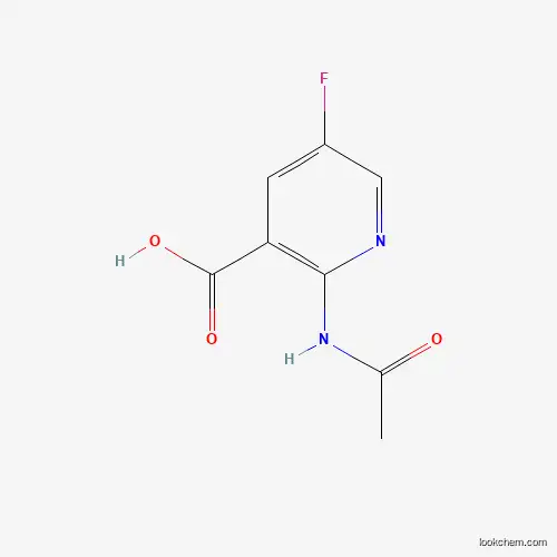 2-Acetylamino-5-fluoro-nicotinic acid
