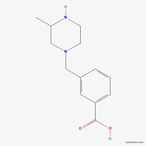 1-(3-carboxyphenyl methyl)-3-methyl piperazine