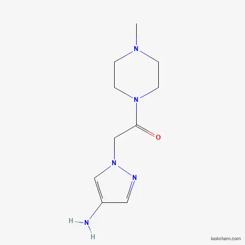 2-(4-amino-1H-pyrazol-1-yl)-1-(4-methylpiperazin-1-yl)ethan-1-one