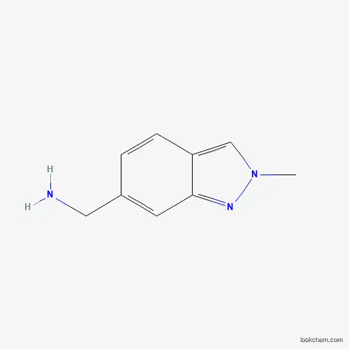 Molecular Structure of 1159511-20-2 (6-Aminomethyl-2-methylindazole)