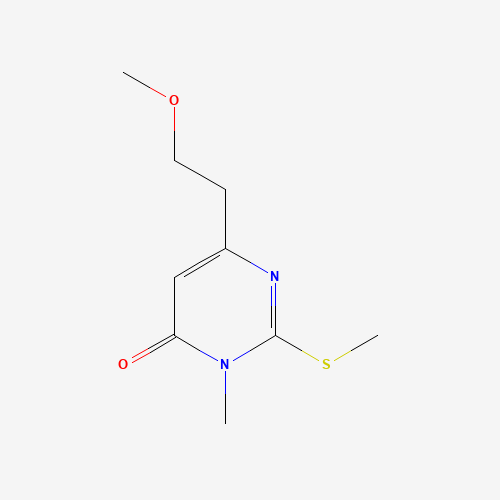 6-(2-methoxyethyl)-3-methyl-2-(methylthio)pyrimidin-4(3H)-one