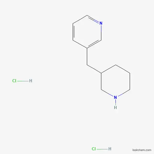 Molecular Structure of 1185013-65-3 (3-(Piperidin-3-ylmethyl)pyridine dihydrochloride)
