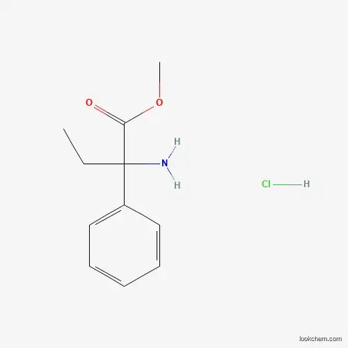 Benzeneacetic acid, a-amino-a-ethyl-, methyl ester, hydrochloride, (±)-