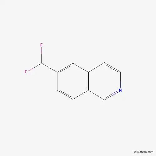 Molecular Structure of 1204298-75-8 (6-(Difluoromethyl)isoquinoline)