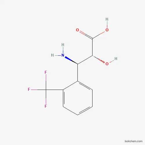 (2R,3R)-3-Amino-2-hydroxy-3-(2-(trifluoromethyl)phenyl)propanoic acid