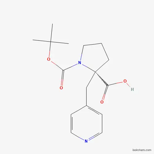 N-t-Butoxycarbonyl-(S)-α-(4-Pyridylmethyl)-proline