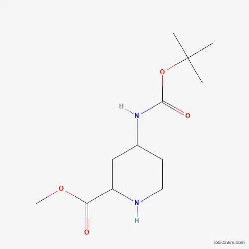 4-tert-Butoxycarbonylamino-piperidine-2-carboxylic acid methyl ester