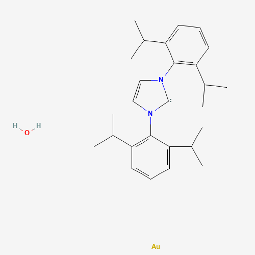 1,3-Bis(2,6-di-i-propylphenyl)imidazol-2-ylidenegold(I)hydroxide