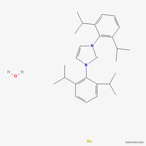 1,3-Bis(2,6-di-i-propylphenyl)imidazol-2-ylidenegold(I)hydroxide