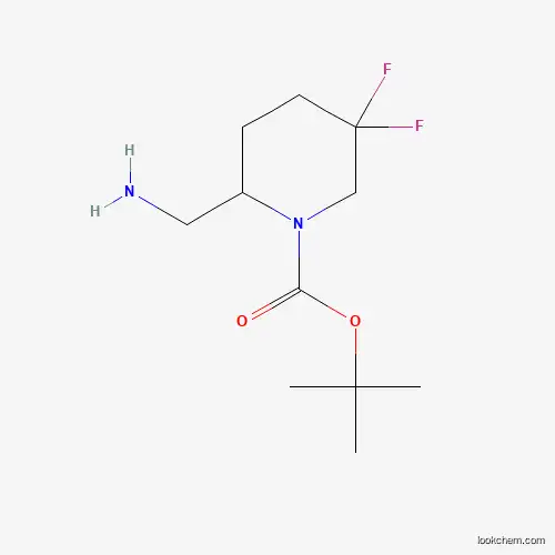 Tert-butyl 2-(aminomethyl)-5,5-difluoropiperidine-1-carboxylate