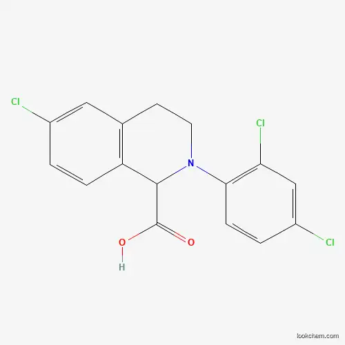 6-CHLORO-2-(2,4-DICHLORO-PHENYL)-1,2,3,4-TETRAHYDRO-ISOQUINOLINE-1-CARBOXYLIC ACID