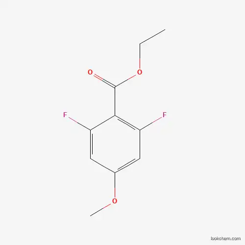 Molecular Structure of 1260849-23-7 (Ethyl 2,6-difluoro-4-methoxybenzoate)