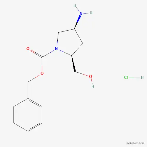 (2S,4S)-1-Cbz-2-Hydroxymethyl-4-aminopyrrolidine hydrochloride