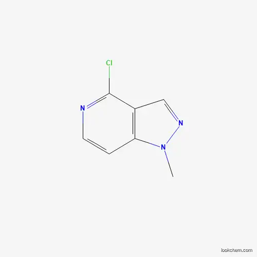 Molecular Structure of 1289014-47-6 (4-chloro-1-methyl-1H-pyrazolo[4,3-c]pyridine)