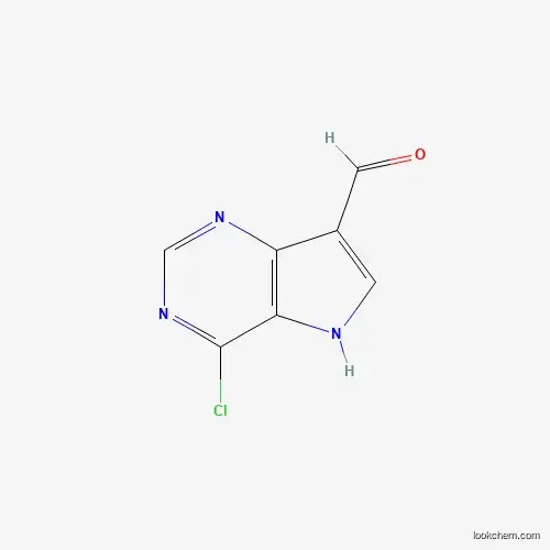 4-Chloro-5H-pyrrolo[3,2-d]pyrimidine-7-carbaldehyde