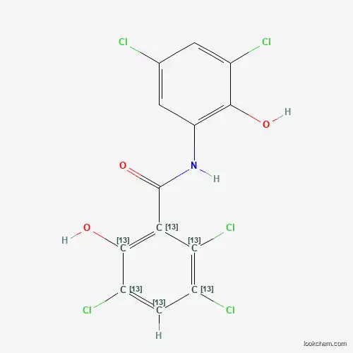 Oxyclozanide-13C6