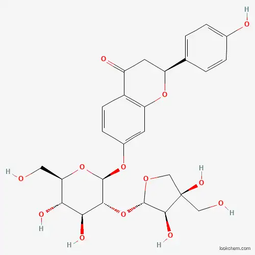 Liquiritigenin-7-O-apiosyl(1-2)-glucoside CAS No:135432-48-3