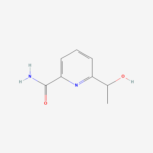 2-Pyridinecarboxamide, 6-(1-hydroxyethyl)-