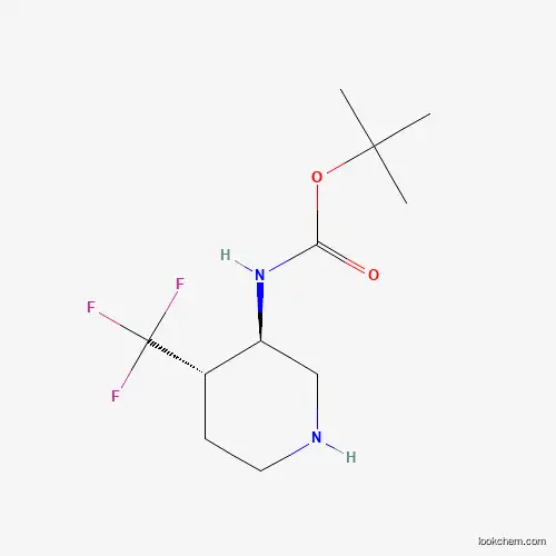 trans-3-(Boc-amino)-4-(trifluormethyl)piperidine