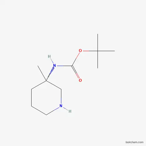 tert-butyl N-[(3S)-3-methylpiperidin-3-yl]carbamate