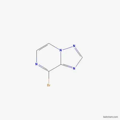 Molecular Structure of 1367824-76-7 (8-Bromo-[1,2,4]triazolo[1,5-a]pyrazine)