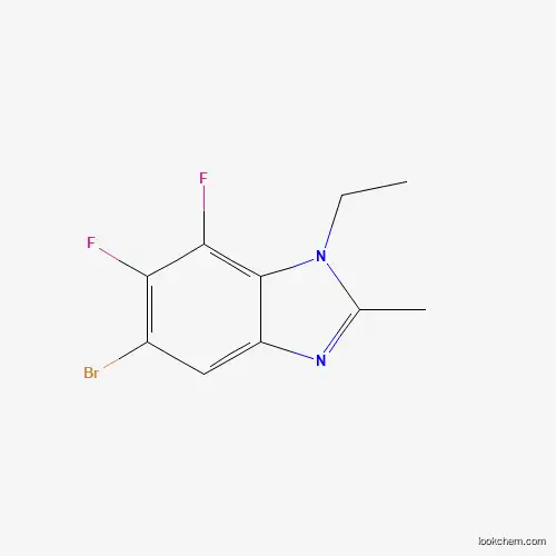 Best price/ 5-Bromo-1-ethyl-6,7-difluoro-2-methyl-1,3-benzodiazole  CAS NO.1393442-19-7