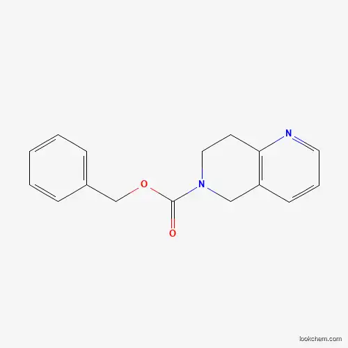 benzyl 7,8-dihydro-1,6-naphthyridine-6(5H)-carboxylate