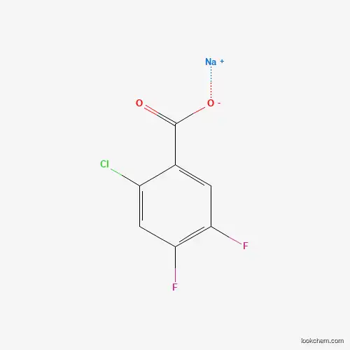 Sodium 2-chloro-4,5-difluorobenzoate cas no. 1421761-16-1 98%