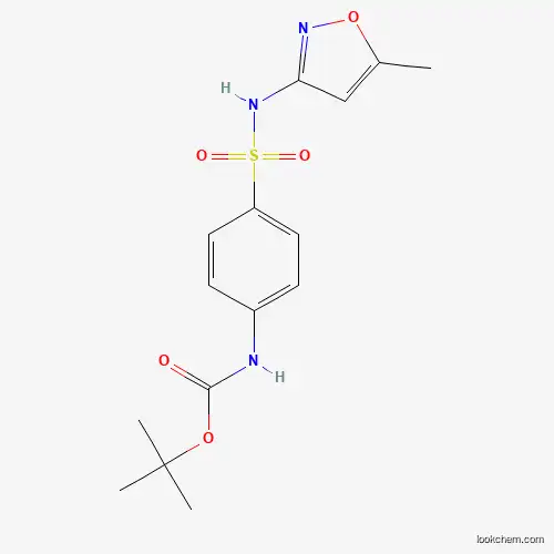 tert-Butyl N-{4-[(5-methyl-1,2-oxazol-3-yl)sulfamoyl]phenyl}carbamate