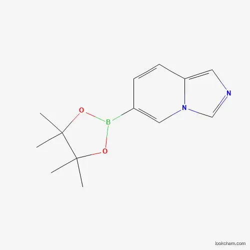 Molecular Structure of 1445860-57-0 (6-(4,4,5,5-Tetramethyl-1,3,2-dioxaborolan-2-yl)imidazo[1,5-a]pyridine)