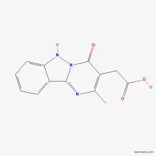 (2-methyl-4-oxo-1,4-dihydropyrimido[1,2-b]indazol-3-yl)acetic acid