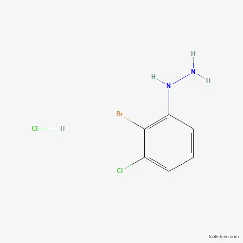 2-bromo-3-chlorophenylhydrazine.HCl