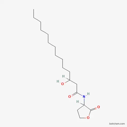 3-hydroxy-N-(2-oxooxolan-3-yl)tetradecanamide