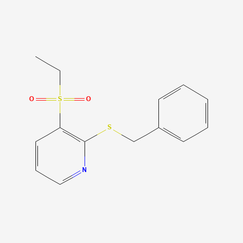 2-Benzylthio-3-ethylsulfonylpyridine