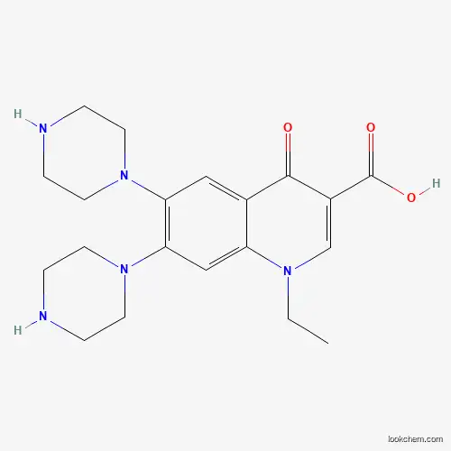 Molecular Structure of 177554-64-2 (Norfloxacin impurity C [EP IMPURITY])