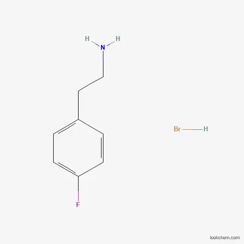 Molecular Structure of 1807536-06-6 (2-(4-Fluorophenyl)ethylamine Hydrobromide)