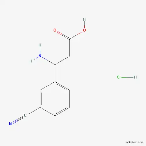 3-Amino-3-(3-cyanophenyl)propanoic acid hydrochloride