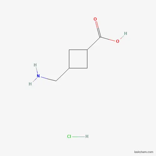 3-(aminomethyl)cyclobutane-1-carboxylic acid hydrochloride