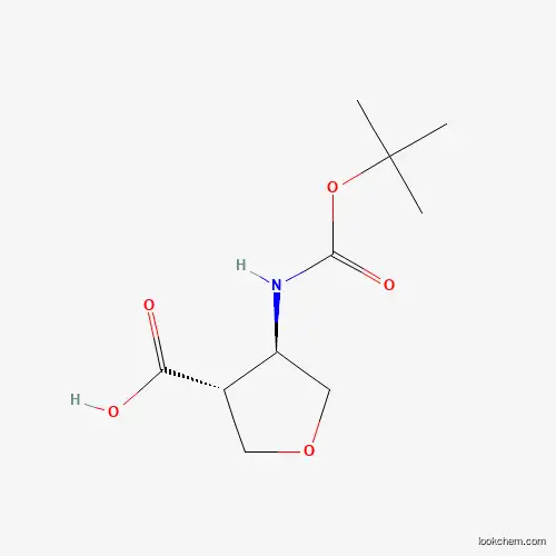 (3R,4R)-4-{[(tert-butoxy)carbonyl]amino}oxolane-3-carboxylic acid