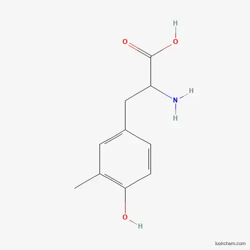 Molecular Structure of 18386-34-0 (2-Amino-3-(4-hydroxy-3-methylphenyl)propanoic acid)