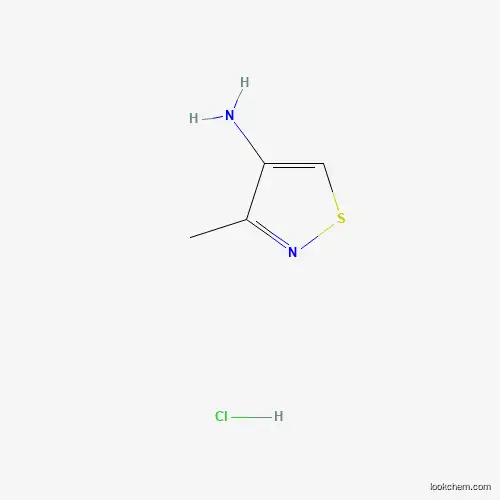 Molecular Structure of 1958100-55-4 (3-Methylisothiazol-4-amine hydrochloride)