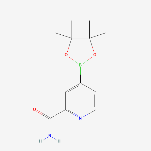 4-(4,4,5,5-tetramethyl-1,3,2-dioxaborolan-2-yl)-2-pyridinecarboxamide
