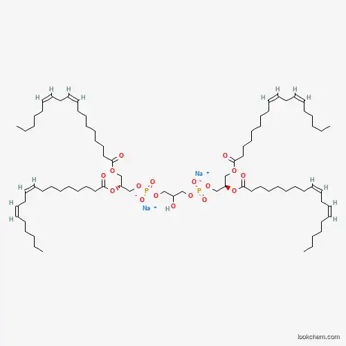 Disodium bis[(2R)-2,3-bis{[(9Z,12Z)-octadeca-9,12-dienoyl]oxy}propyl] 2-hydroxypropane-1,3-diyl bis(phosphate)