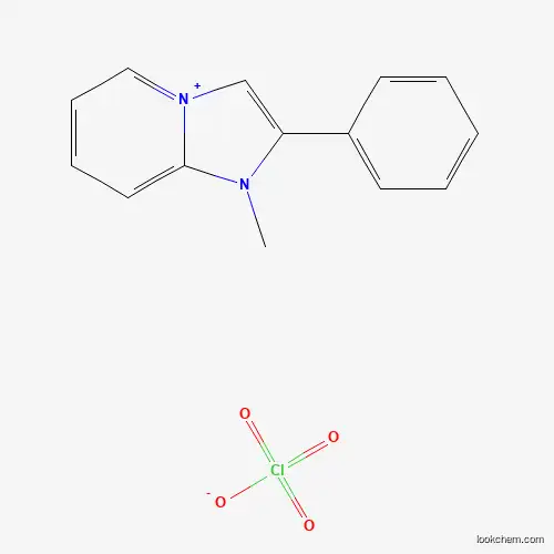 Molecular Structure of 4597-96-0 (1-Methyl-2-phenyl-1H-imidazo[1,2-a]pyridin-4-ium perchlorate)