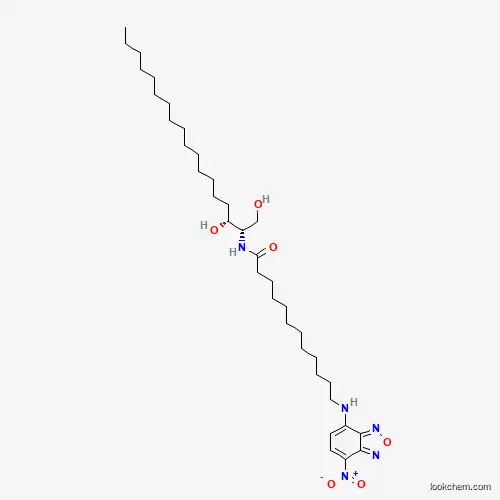 Molecular Structure of 474943-05-0 (C-12 NBD-dihydro-Ceramide)