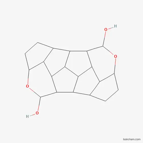 Molecular Structure of 71342-58-0 (8,19-Dioxaoctacyclo[10.10.0.02,10.03,7.04,22.011,15.013,21.014,18]docosane-9,20-diol)