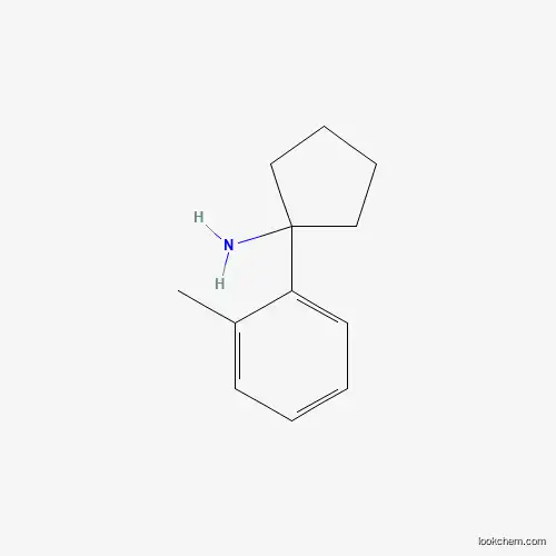 Molecular Structure of 75095-81-7 (1-(2-Methylphenyl)cyclopentanamine)