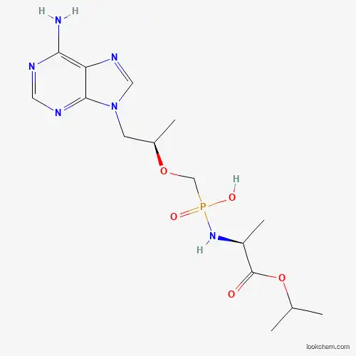 P-((((R)-1-(6-Amino-9H-purin-9-yl)propan-2-yl)oxy)methyl)-N-((S)-1-isopropoxy-1-oxopropan-2-yl)phosphonamidic acid