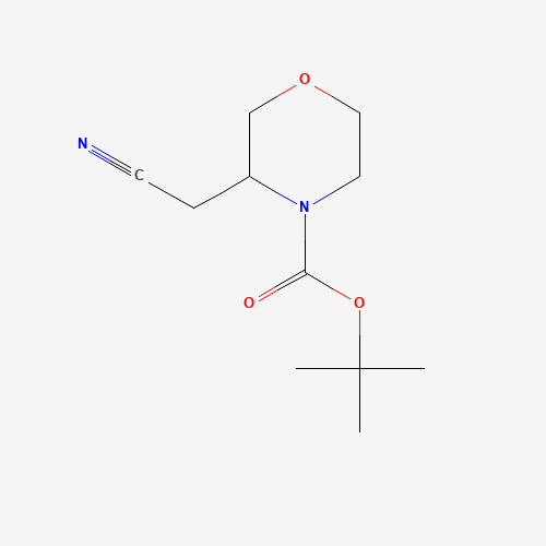 4-Boc-3-(cyanomethyl)morpholine