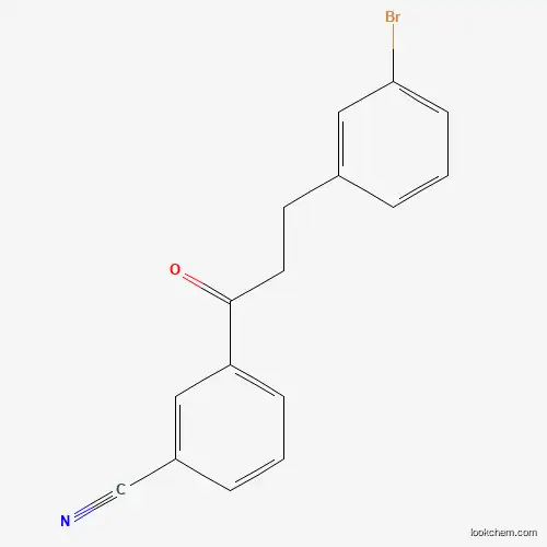 3-(3-BROMOPHENYL)-3'-CYANOPROPIOPHENONE